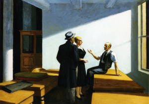 Edward Hopper conference-at-night