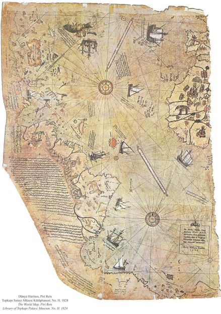 Piri Reis world map