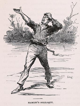 huck finn hamlet's soliloquy