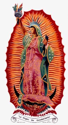 Nephtalí de León La virgen de Guadaliberty
